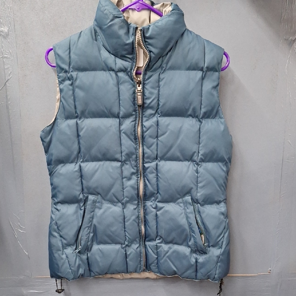 Silver Rider Blue Puffer Vest